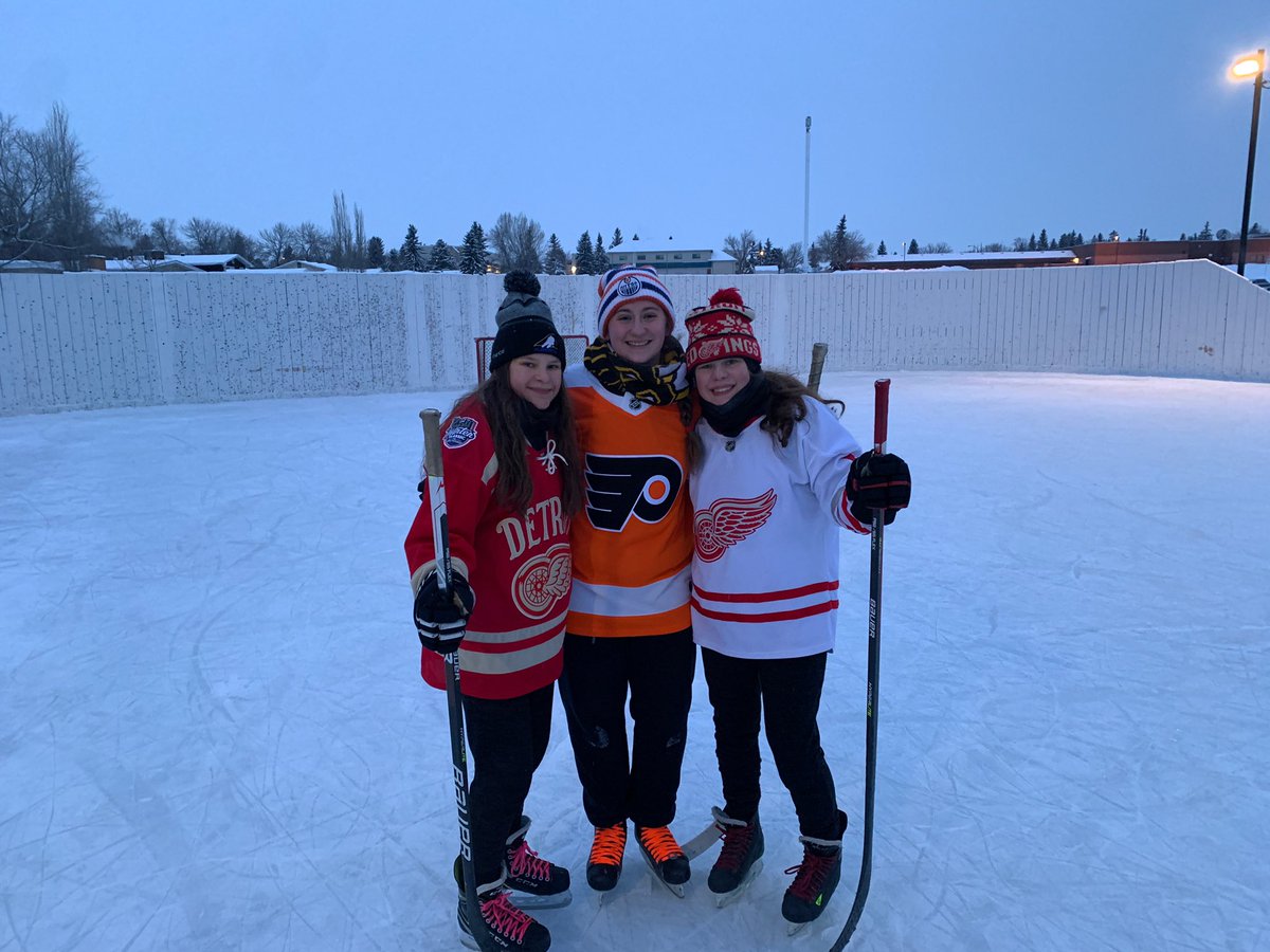 kategullekson19's tweet photo. Did you know this week is #ODRWeek? Every year the @NHL celebrates the grassroots of hockey by inviting people to post pictures of themselves at the outdoor rink! Learn more here: https://t.co/TXsT1YxWRi
Here is my contribution! ๐๐ฅ
#hockeyforever #Canada #NHL https://t.co/31rlaBOibu