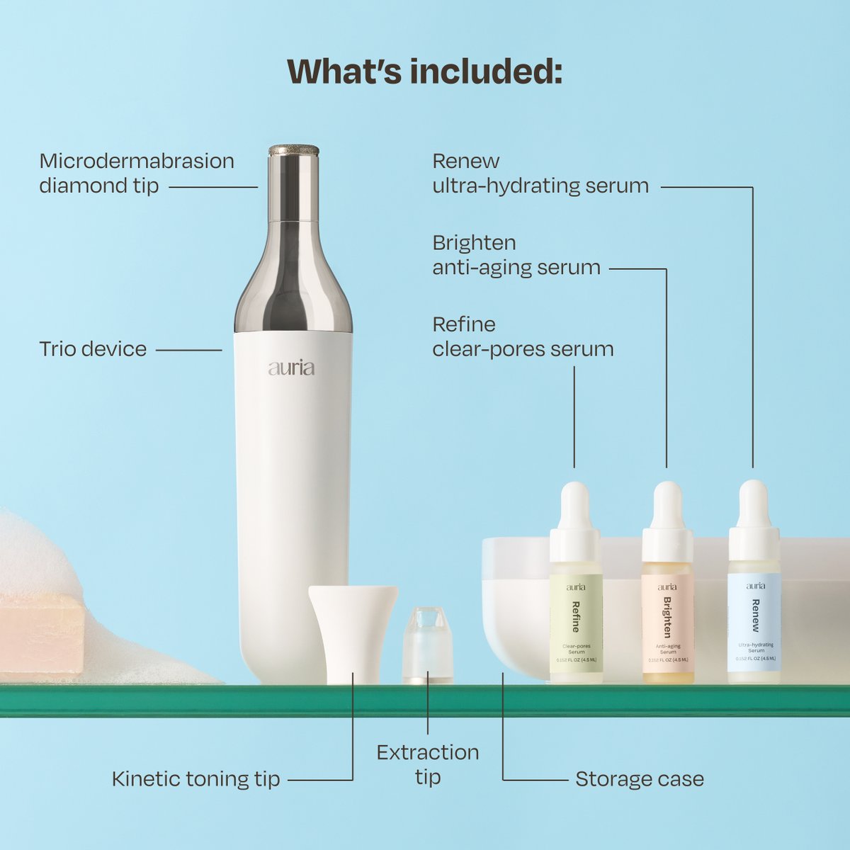 MyAuriaBeauty's tweet image. The Auria Vita Trio is your powerful, portable, 3-in-1 luxury ticket to spa-worthy skin at home! Our Smart Tip Technology automatically detects which tip and treatment you're using for super easy skin pampering. 💗 bit.ly/3IfMfK8 #homespa #spaday #beautydupe