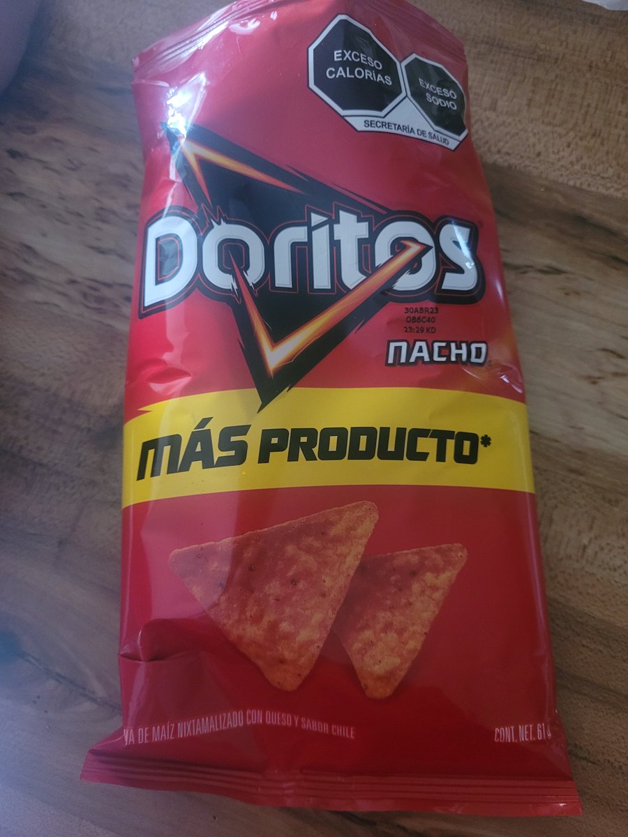 darimaniatico's tweet photo. Ahora si se pasaron de lanza no traia casi nada su producto, en vez de decir más prodycto deberia decir menos producto @Papas_Sabritas @Doritos_Mx #viral #sabritas #doritos #tristeando https://t.co/gZ5DqwbDTT