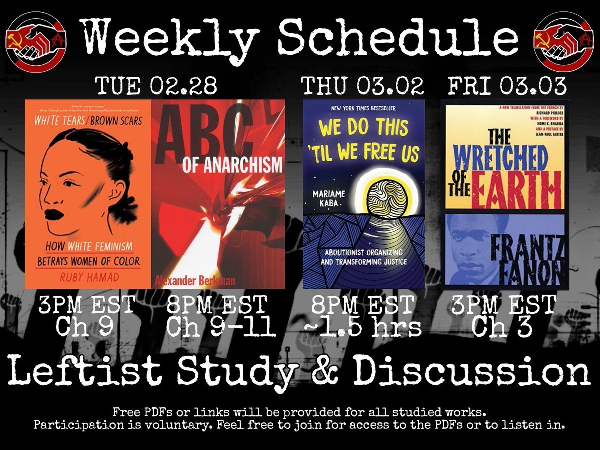 LeftistStudy's tweet image. Join us in our study for practical application. Build revolutionary potential. @adobecult @ChunTsunami @Caboose_GA @DoctorMuuro @BrutalistGoth @ComradeMuerte