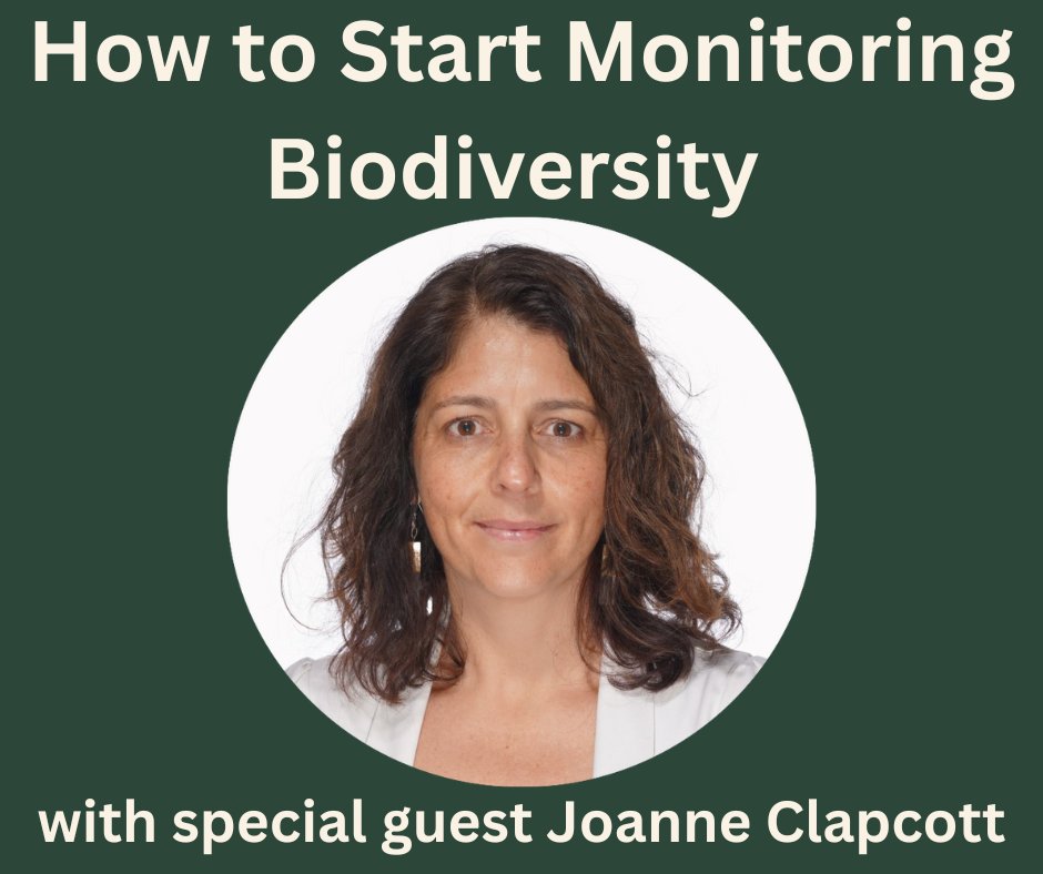 We're talking about monitoring biodiversity on the podcast this week! Our guest expert is Joanne Clapcott a freshwater scientist @Cawthron_NZ. She talks about why biodiversity monitoring is so important and describes some of the tools out there to help farmers start monitoring.