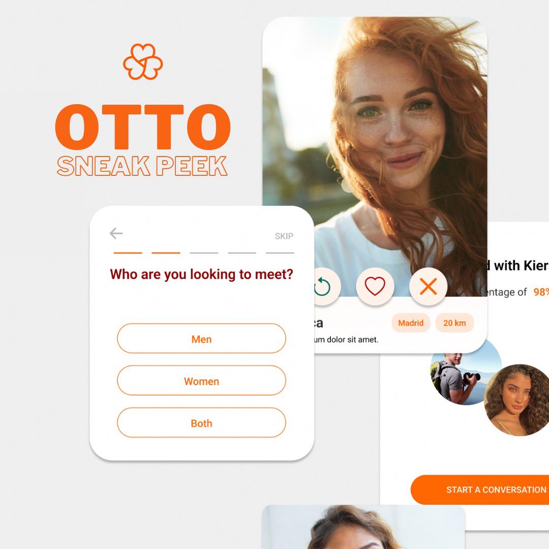 OttOsocials's tweet photo. Get ready to match with your digital soulmate in the metaverse! 🌟 Sneak peek of our web3 social and matching platform. Be sure to be on the lookout for our mobile app, coming soon. 👀🔥 

To see more and interact, check out our website 
https://t.co/1H6S6aWJBJ https://t.co/jDvqMEt6wB
