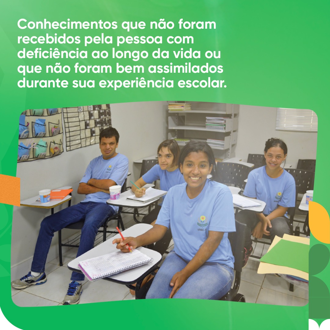 apaedf's tweet photo. O Apae Acadêmico é conduzido numa parceria com a Secretaria de Educação, trabalhando conhecimentos que são importantes para a participação da pessoa com deficiência na sociedade, inclusive no mundo do trabalho.

Colabore com esse trabalho.
Doe por meio do PIX: pix@apaedf.org.br https://t.co/0SvTeVrR8R