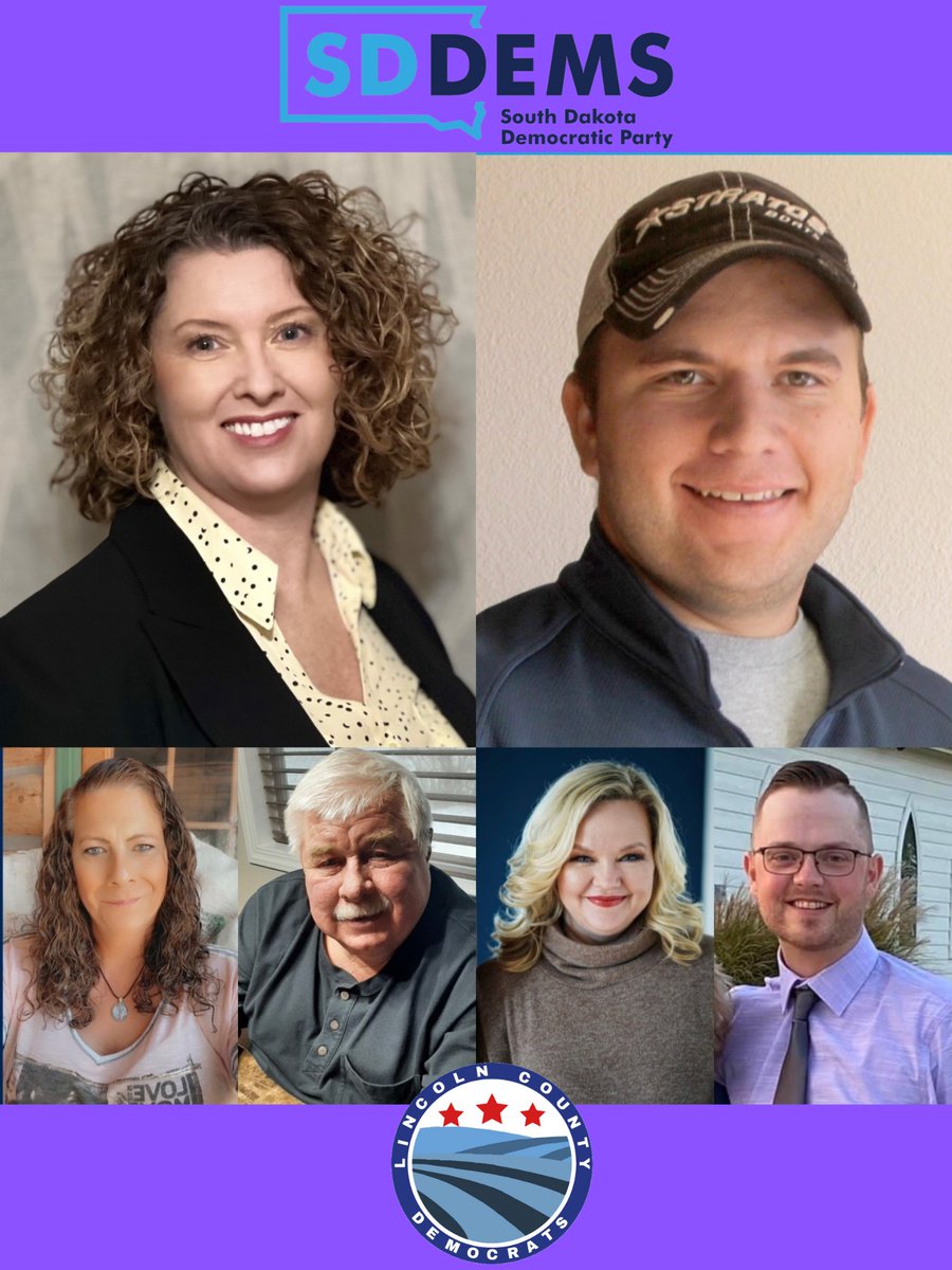 Congratulations to our new state officers! 

Left to Right:
Jennifer Slaight-Hansen, Chair
Shane Merrill, Vice-Chair
Tonie Diamond, Secretary
Larry Olsen, Treasurer
Jessica Meyers, Executive Board Member
Joseph Zweifel, Executive Board Member

#TogetherForward
