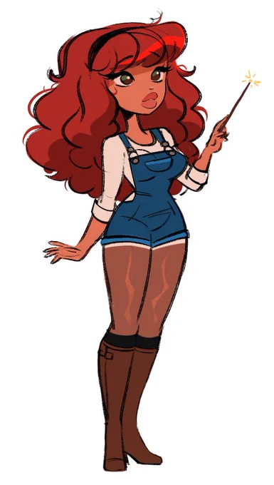 Oh n dendrain in a lil gatherer look :3 