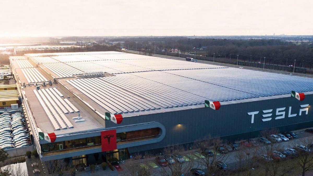 PowerMexican0's tweet photo. 🇲🇽DE ULTIMA HORA🇲🇽

#ElonMusk y el presidente de México🇲🇽 "AMLO" han llegado en un acuerdo. Las inversiones y fábrica de tesla SI se construirán en México.

Con esto, México se convierte en el 4to pasi en el 🌎 y 1ro en LATAM en tener las "gigafactory" de tesla, junto a 🇺🇸🇨🇳🇩🇪 https://t.co/zVCmng7Bya