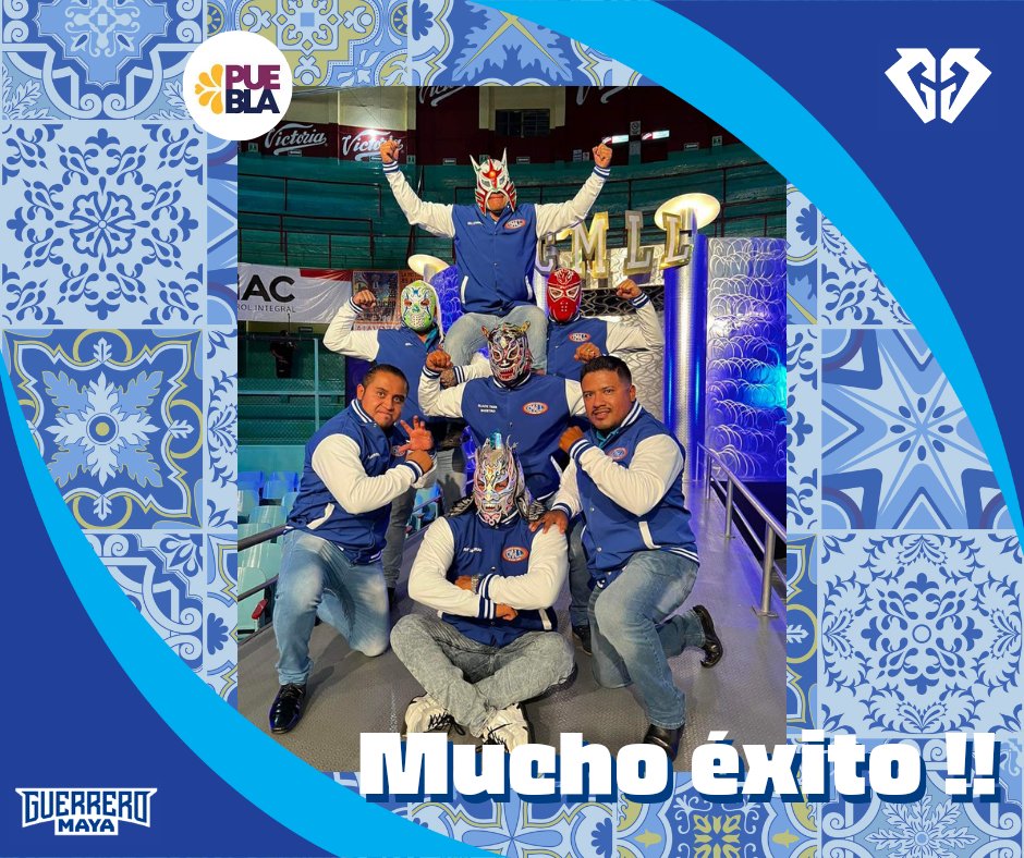 guerreromaya_'s tweet image. Mucho éxito para el #TalentoPoblano en su presentación dentro del @CMLL_OFICIAL 💫💫