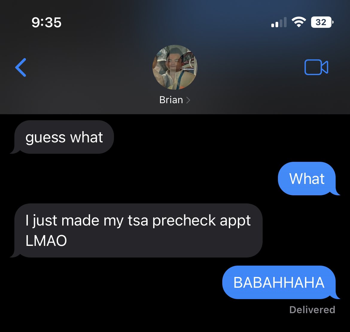 troywaddaboi's tweet photo. He’s now a 10 with TSA precheck https://t.co/fmndHzN7vE