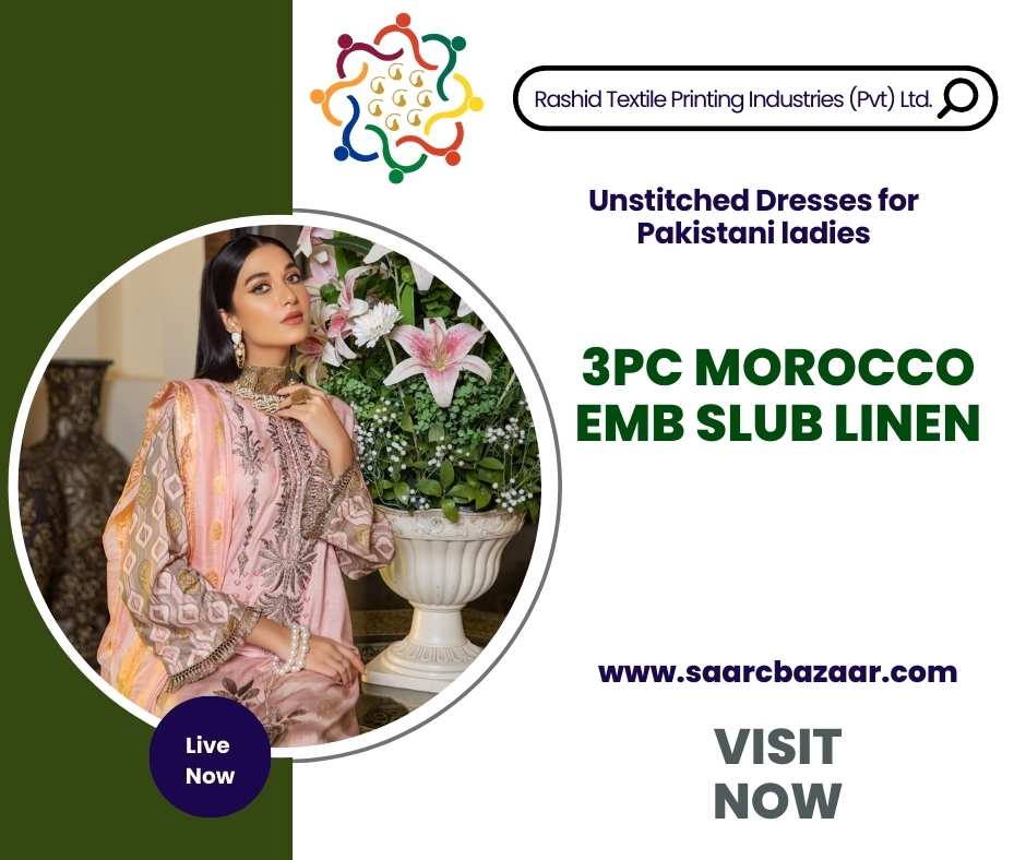 SAARCBazaar's tweet photo. Step up your fashion game with the stunning collection of Pakistani women's dresses! Shop now and make a statement wherever you go.
Visit now: https://t.co/cVWTbFjkXV
#saarcbazaar #pakistanifashion #WomensDresses https://t.co/j9neeMLn2q