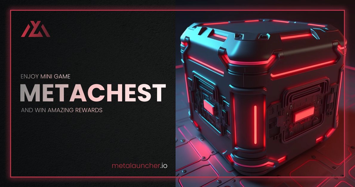 meta_launcher's tweet photo. 👉 MetaChest "Unleashing the Potential of the Metaverse Mini Game"
✅ Complete details about MetaChest: https://t.co/vqeQP7oucM
🌐 Website: https://t.co/vPRi6LOkgH
🗨️ Join TG: https://t.co/XXZFkHVTGH
#MetaChest #MetaStore #Metaverse #MetaLauncher https://t.co/Dr2mjLCYEn