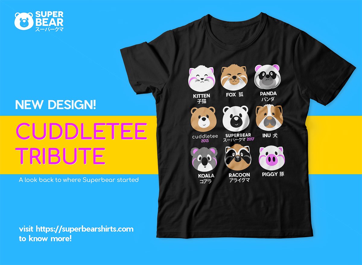 superbearph's tweet photo. New design available!!! Visit https://t.co/mO9SNMAlLM for more info https://t.co/8mOSueK2Gw