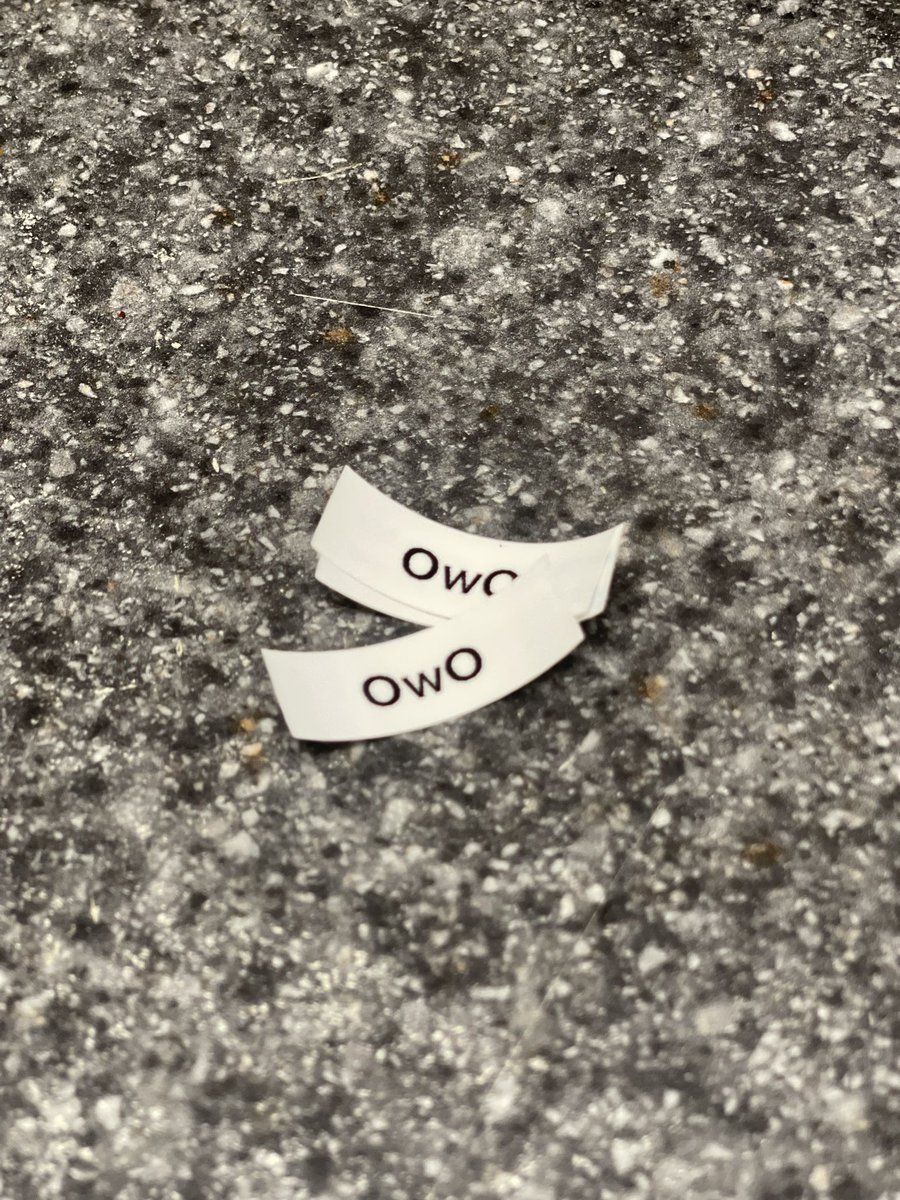 Cody_Goat42's tweet photo. Boss said I couldn’t prank him so I printed off about 20 of these with A label maker and now they’re on everything in the office have fun finding them all! https://t.co/dxTWBIVshR
