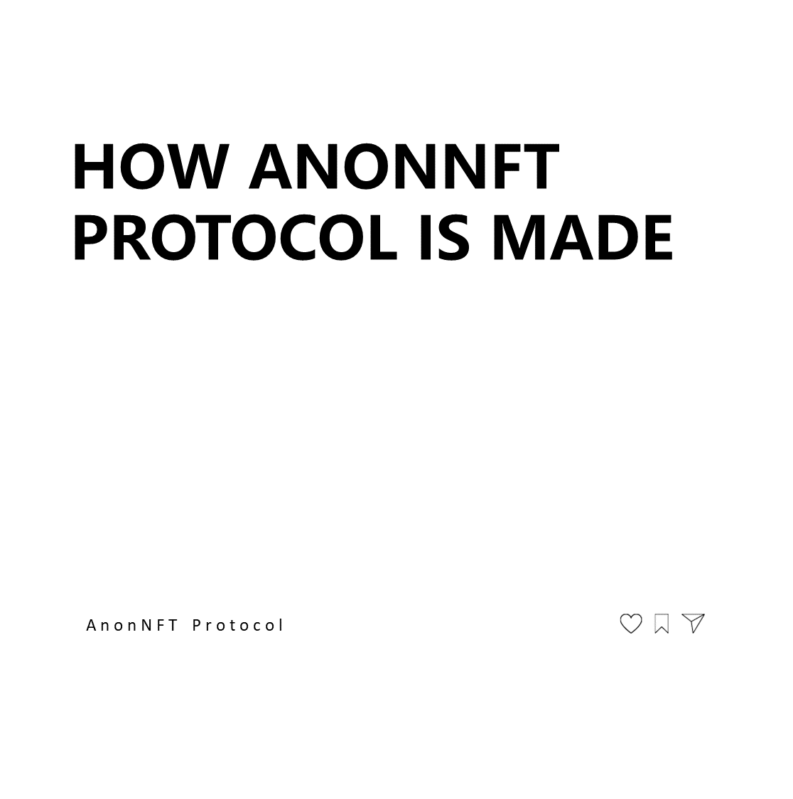Anonymous NFT Protocol tweet media