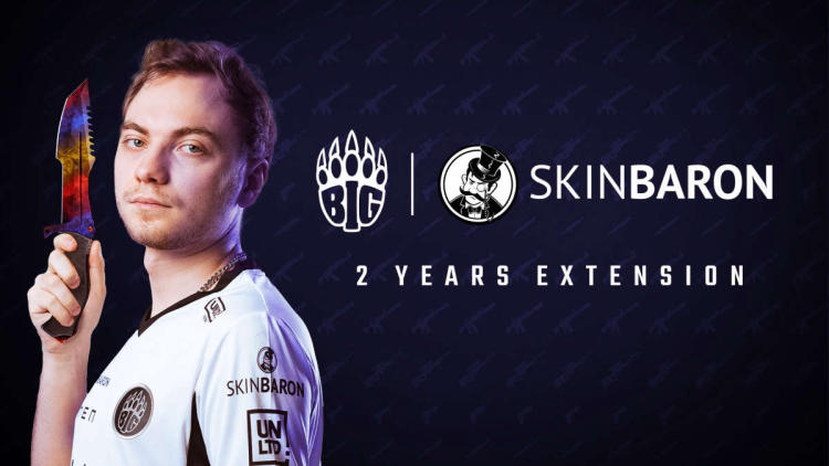 EgamersworldR's tweet photo. BIG продлевает партнерство со SkinBaron https://t.co/xrw8HqcTX8

Два бренда впервые стали партнерами в ноябре 2019 года, и с тех пор BIG использовала бренд SkinBaron на своих джерси и в контенте. https://t.co/N7YsCQsxZo