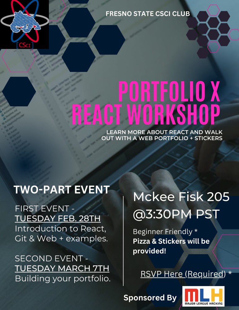 ClubCsci's tweet photo. Hello Everyone! We will have our first CSCI event workshop! Join us @3:30. Hope to see you all there! The link is: https://t.co/9aLAKWmp1W https://t.co/xBJeOpgY3q