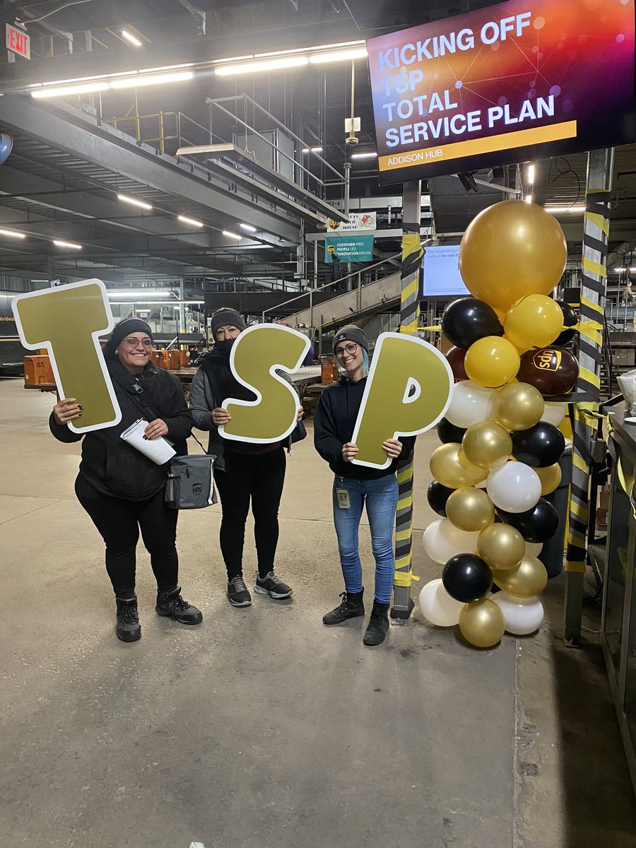 Clarissa8310's tweet photo. Addison Hub kicking off Total Service Plan (TSP)!!!!👏👏  #LetsGo @UPSers @ExperienceUPS https://t.co/21AyZeNMNr