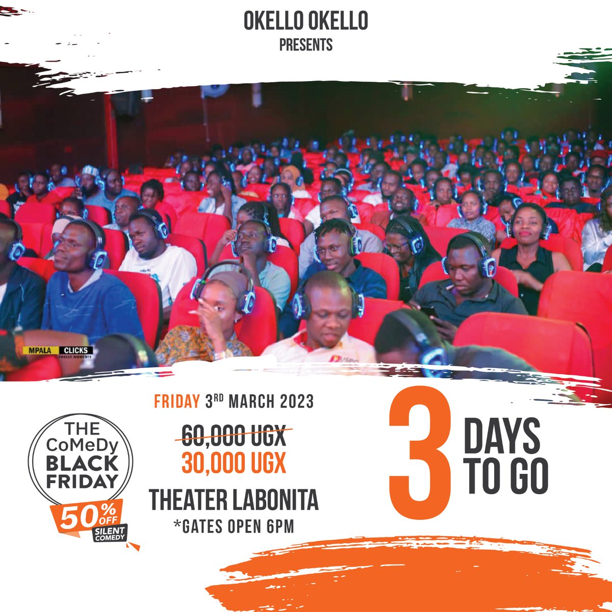 okellokelo's tweet image. When is the next one? If you ask this question just know your friends consider you boring so they never invite you for the good things. This Friday #SilentComedyReturns #ItsAnExperience &amp;amp; It&apos;s Happening 🔥💯👌