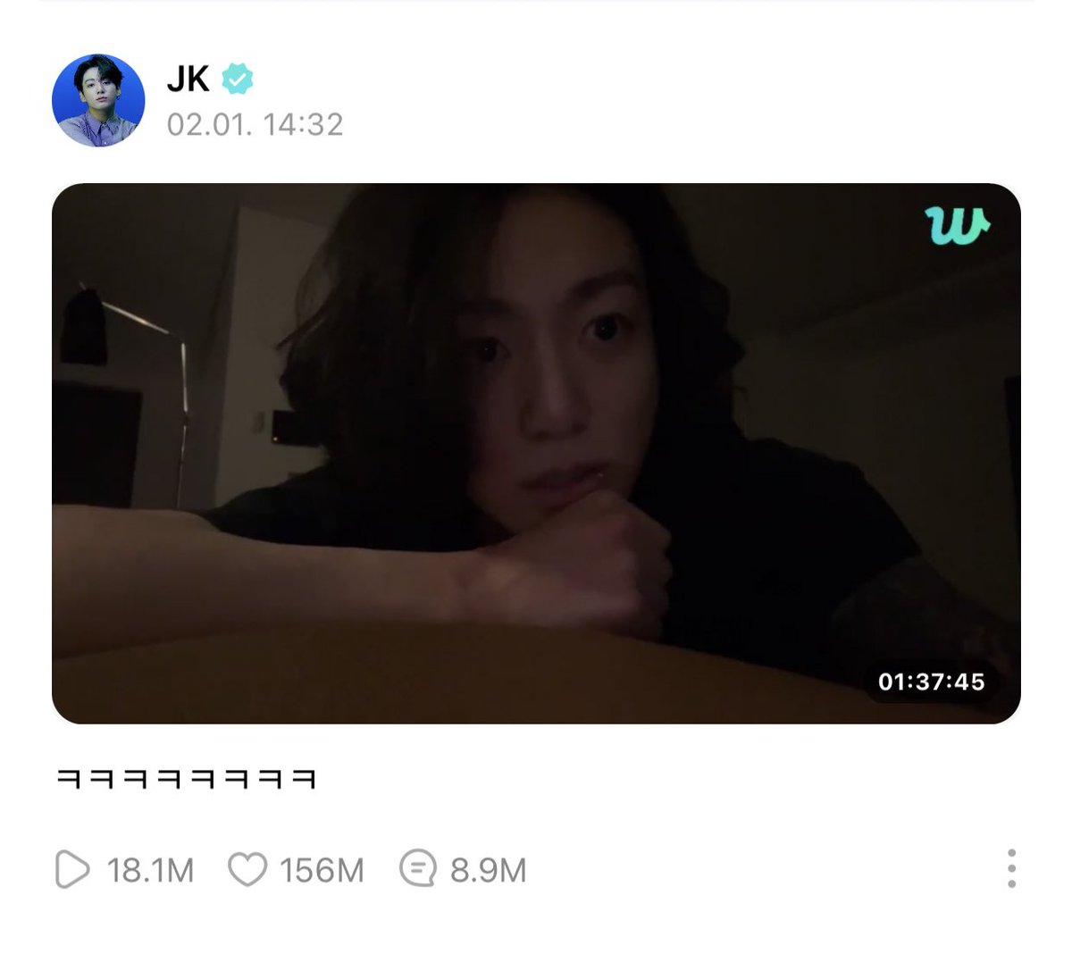 mrlindokim's tweet photo. ESTAMOS DE ACUERDO QUE FEBRERO ES EL MEJOR MES POR LA CANTIDAD DE LIVES QUE TUVIMOS DE JEON JUNGKOOK 😭 https://t.co/mJCSLfoiP7