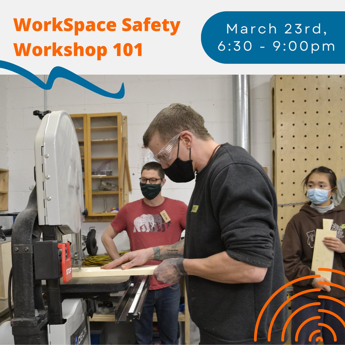 yowtoollibrary's tweet photo. Are you interested in using tools but don't know where to start? With our Workspace 101 workshop, you can learn how to use the Band saw, Mitre saw, Drill press, and Drill.
🤩
Register here!
https://t.co/oufKDOXLIt
🛠️
#OTL #tools #safety101 #toolsafety #learntools #LearnNewSkills https://t.co/ox4DUu6r9N