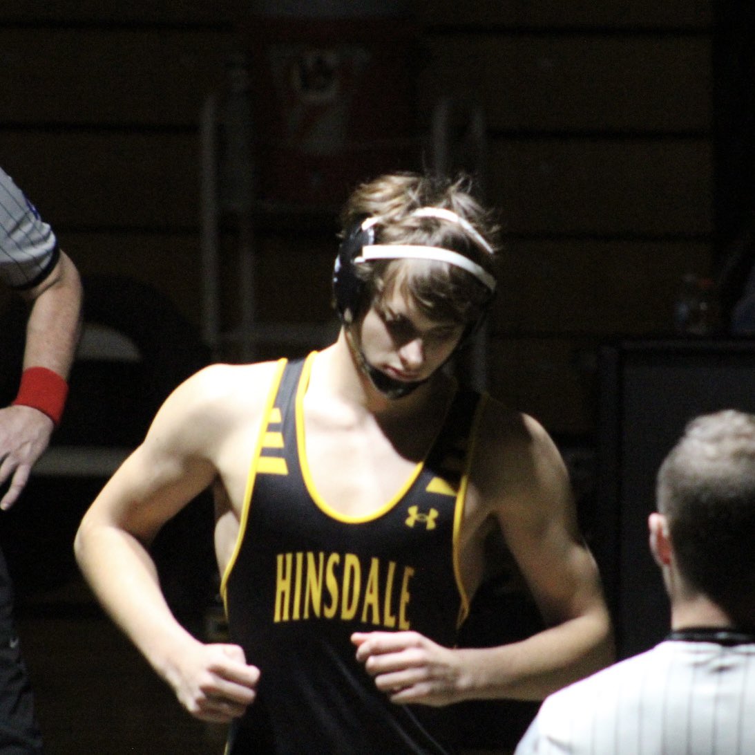 AlecMiller24's tweet photo. Another great experience competing in the IHSA State Wrestling Meet. Only going to get bigger and stronger from here! @chad_kristie @TopPreps @TAProfileAPP #statewrestling #southpride #hornets #2xqualifier https://t.co/C23a9lBkBA