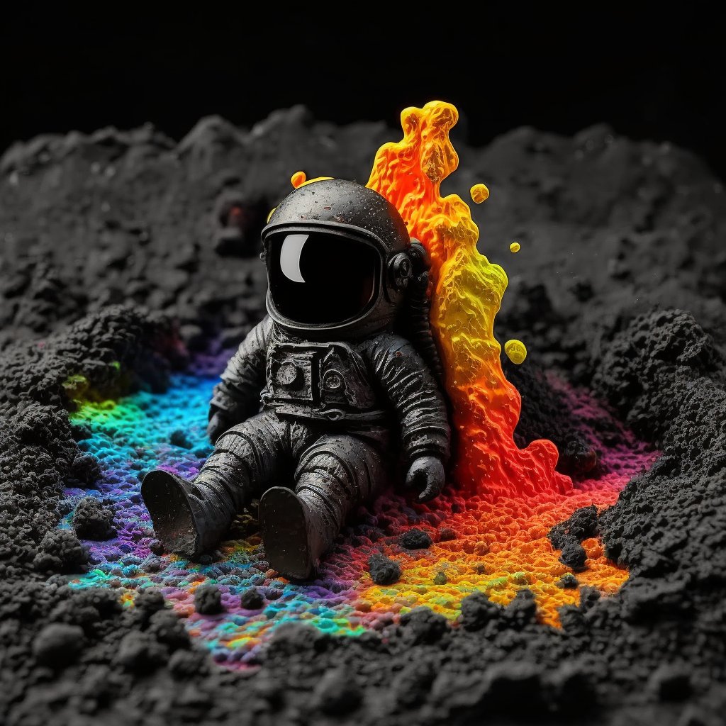 TheBrothersGoop's tweet photo. The ashen remains of a little spacegoop that succumbed to rainbow lava 🌈

#gooptroop #ETH #NFT #NFTcommunity #lifeisgoop #NFTs https://t.co/Wbo2TvmHlA