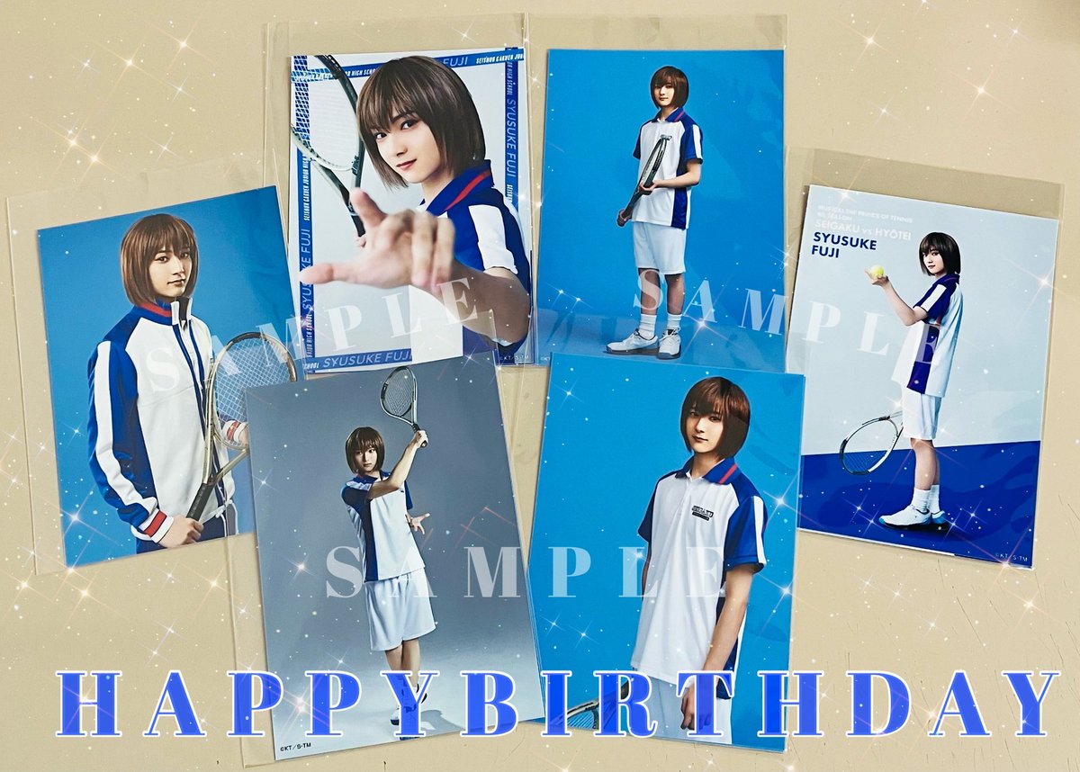 \ HAPPY BIRTHDAY!! /

2月29日は「テニスの王子様」
不二周助さんのお誕生日です💐

2.5次元ショップではミュージカル『テニスの王子様』公演商品をお取り扱い中！

お誕生日おめでとうございます🍎🌵