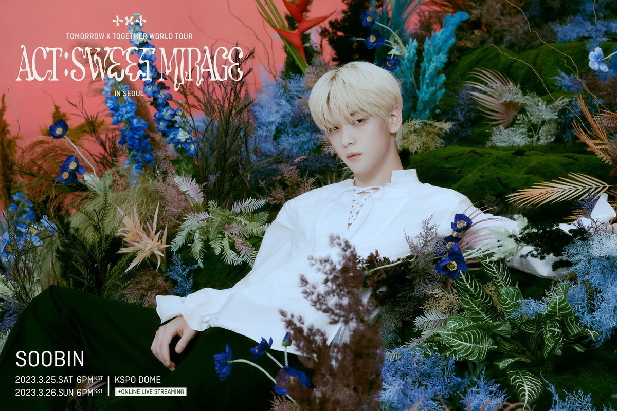 TXT_members dropped the individual posters for its upcoming Seoul