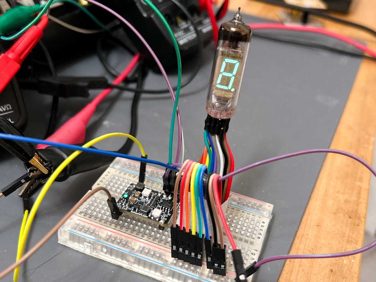 kohacraft_blog's tweet photo. 新着記事「VFD用の電源モジュールが動作しました!」が公開されました。#電子工作 #DCDCコンバーター #IV6 #PCBWay #電源
https://t.co/3ZWQLbU4ci https://t.co/vxhguvpLv2