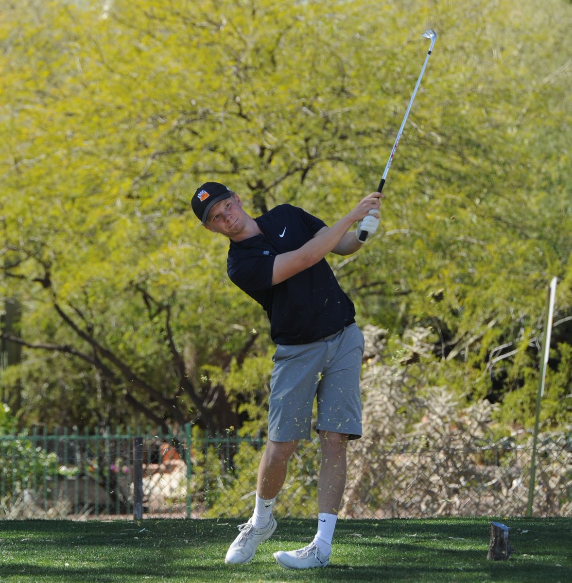 PimaAthletics's tweet photo. Aztecs Men's @pima_golf take the lead in the team standings after the 1st round with a score of 287. They lead South Mountain by 1-stroke (288) and Mesa by 3-strokes (290). Herman Holst is tied for 2nd after he shot a 2-under par 70. #PimaGolf #AztecTough
https://t.co/pvLGO2DCAl https://t.co/LGZSA0Zufp