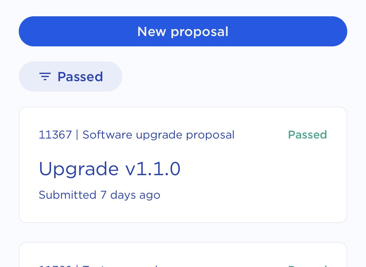 terra_army's tweet photo. Congratulations to the #LUNC Community!
V1.1.0 has OFFICIALLY PASSED! https://t.co/1ySq1Y0vs5
