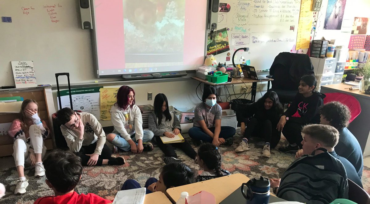 MNTNMVR_777's tweet photo. 🤼 Connecting with @EagleViewES students, @GMUWrestling athletes answered questions ranging from how they handled classes during the COVID-19 shutdown to a favorite quote: “Hard work beats talent when talent doesn’t work hard.”- #AlexFrowert
(1/6)
#BeUncommon
#ICAAdoptASchool https://t.co/b5VXv1uyVh
