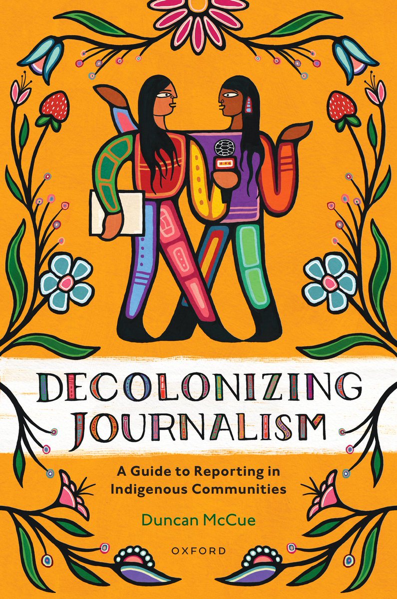 Duncan McCue @duncanmccue is a gifted writer, journalist and most important, a teacher. His latest book, “Decolonizing Journalism,” should be taught in every J-school. Warmest congratulations as he embraces what he does best - show the way. Congrats on your move to @JSchool_CU