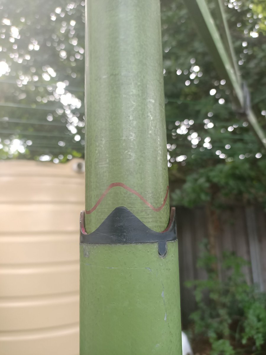 Mathematicalen2's tweet photo. I think I've just found a circular sine wave... on my clothesline! 

#findingmathseverywhere
#math #maths #Mathematics https://t.co/mIkuGbdWQn