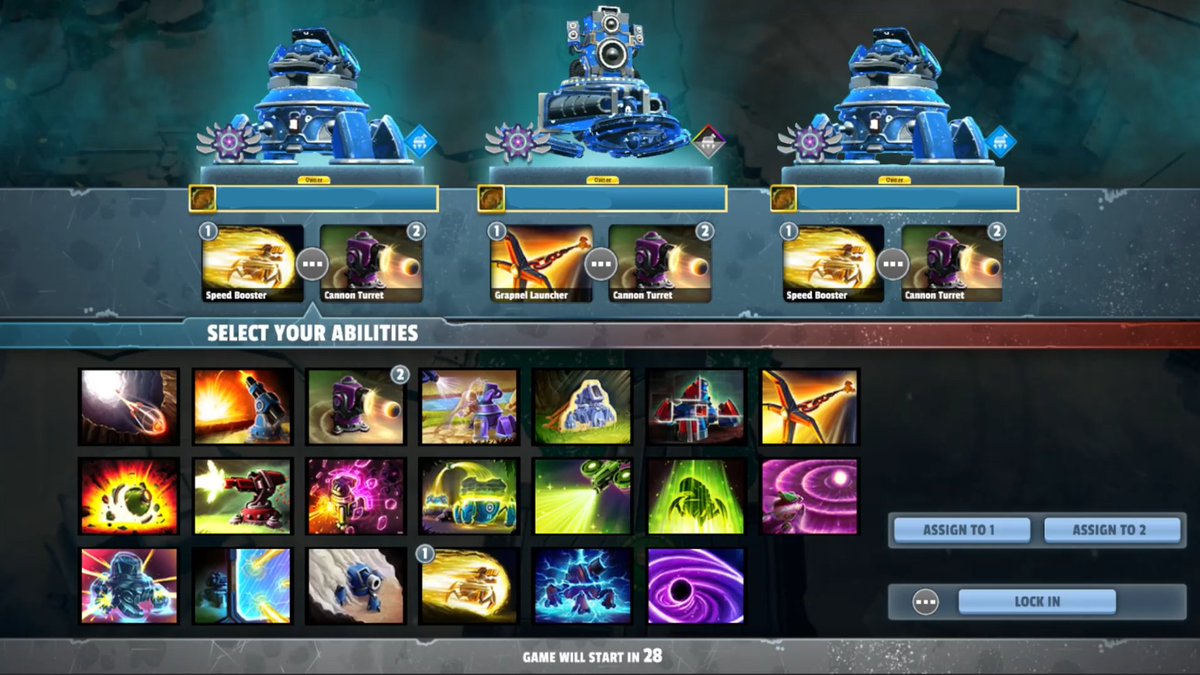 Spider_Tanks's tweet photo. coming soon to a Spider Tanks build near you... pre-game ability selecting 🕸️ https://t.co/DuJssovcvy