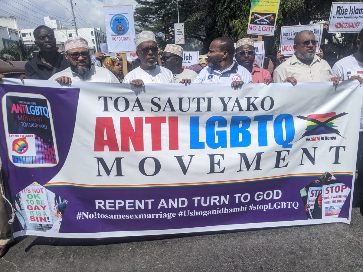 _ma1nah's tweet photo. We won't accept LGBTQ in Kenya we will fight to the end.
#SayNoToLGBTQinKENYA https://t.co/goWPh10sBA