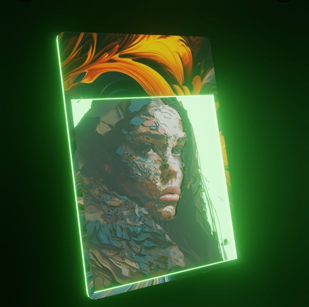 MaribelStim's tweet photo. Free 🆓 NFT!!! Layered portrait of a girl, video https://t.co/mRopMNkEFy https://t.co/ocx9gY6sDp