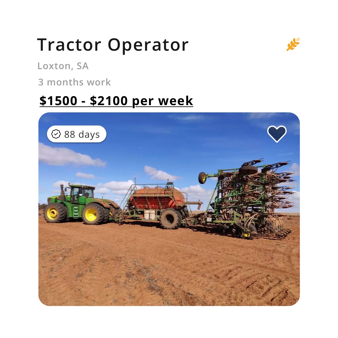 waytreeofficial's tweet photo. *** DON'T PAY FOR JOB ADS *** 
➡️  https://t.co/JxsV80ed4i
.
❤️ Tag a grower who needs to see this.
#ausag #agchatoz #ausagtech #tractor #loxton #sa #southaustralia #adelaide #RDA https://t.co/OIeq0UW4ds