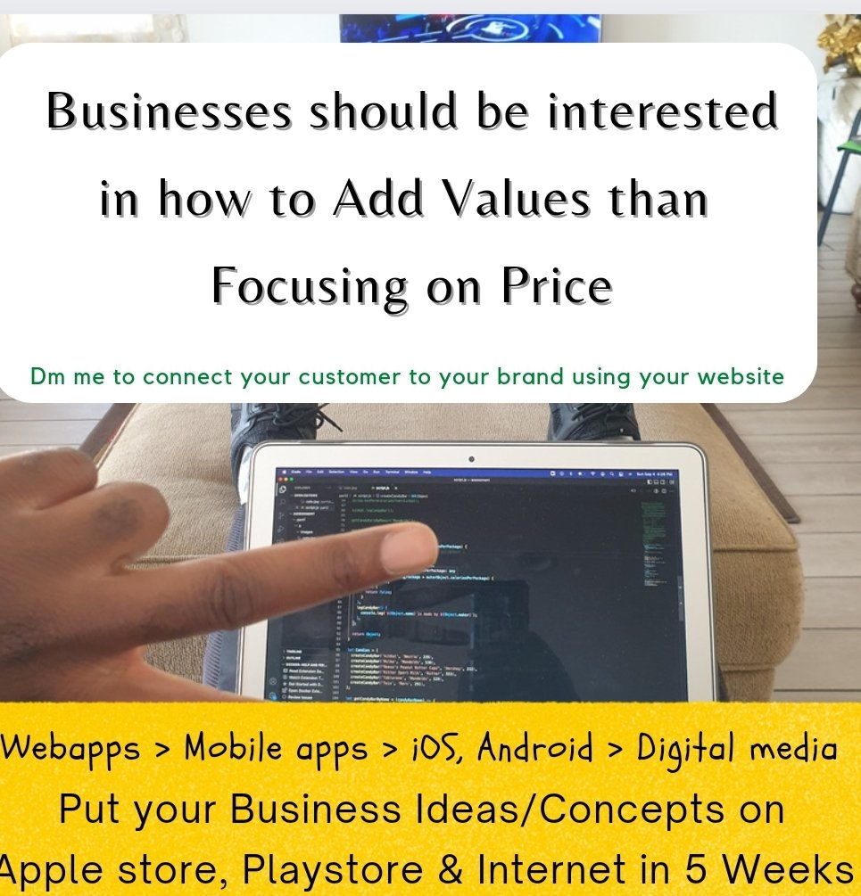 afeez20's tweet image. #addingvalues should be top #priorities for #businessowner rather than #focusing on #prices
#nigeriadecides #nigeriaelection2023 #naijaelection #naija #weekend #lifeofadeveloper  #naijafintech #fintech
.
#valentine #blackhistorymonth
#socal #riverside #onlinemarketingtips #usadev