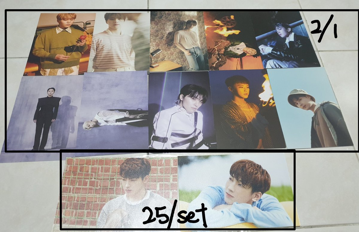 meanielover1503's tweet photo. [Help Retweet]

WTS Seventeen Photocards

Price are all in pic
❤️ need to tie above rm8
💙 need to tie above rm25
⚠️free postage if buy above rm80
using flexi to post（include packaging fees）
⚠️Rm6 WM / Rm10 EM​

#pasarseventeen #pasarsvtmy #pasatsvt https://t.co/Snz5QJ0JtW