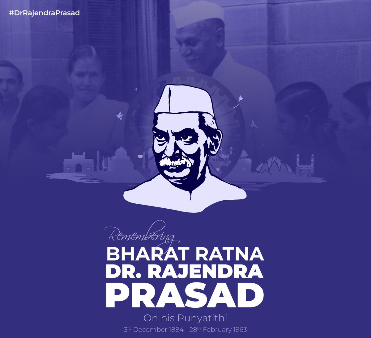 omprakash678's tweet photo. #DrRajendraPrasad
My humble tributes to the #Indian freedom fighter, #politician, #lawyer, #activist, #journalist and scholar who served as the Ist #President of #INDEPEPENDENT #India Dr. #RajendraPrasad on his remembrance day... https://t.co/Cgm8Wynqd2