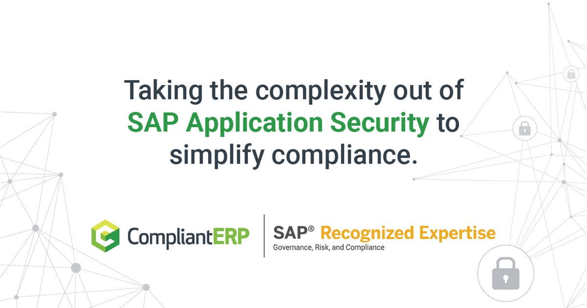 compliant_erp's tweet photo. Our cutting-edge tools &amp; expert guidance provide custom solutions for your business. 

Choose CompliantERP for: enhanced safeguards, reduced cost &amp; admin, smoother audits, improved operations, business benefits from SAP &amp; more. 

Learn more: https://t.co/VXy6nRtykF 

#accessrisk https://t.co/G6x089loVW