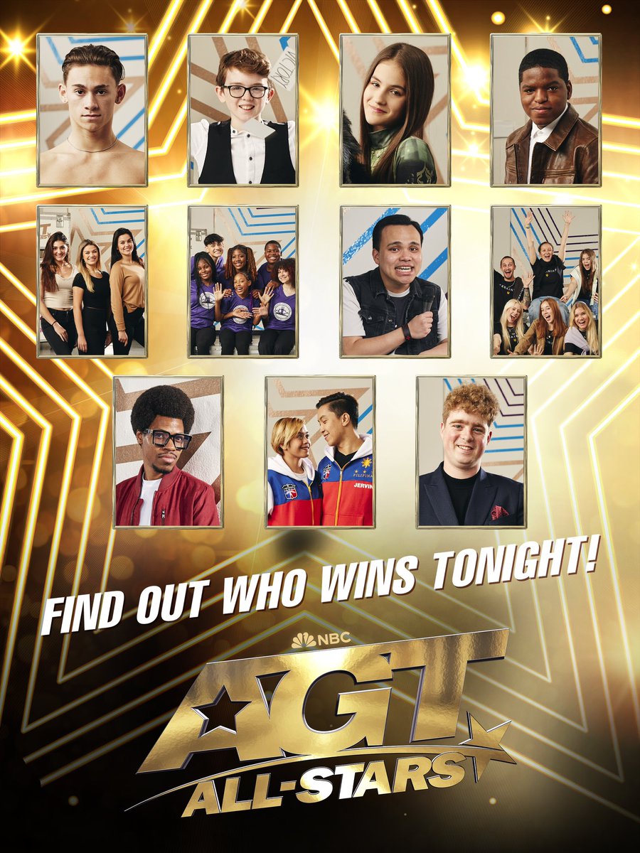 It’s been an unbelievable season! Who do you think will win #AGTAllStars?