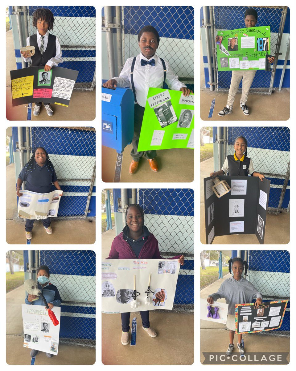 CrestviewES's tweet photo. Our Black Inventors Parade was AMAZING! So many students participated in researching and showcasing their black inventors! #MightyMustangs #SynchronizingSuccess #AskAboutUs #BlackHistoryMonth  @MHardwickCES @BRMandrell @MrsDonnell1 https://t.co/Pl1IjD1s5j