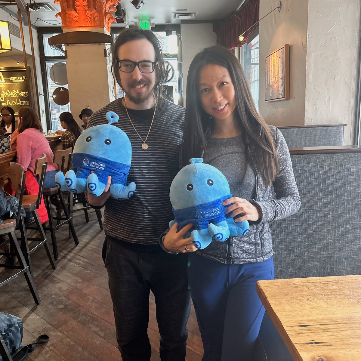 vivilinsv's tweet photo. @oct_network in town for #ETHDenver2023 con @ArtimusLeton 😀 

Can’t wait to meet you all @mariekeflament @ilblackdragon @AliaksandrH @oleg_fem @JonHook @elaineyang73 @EthereumDenver 
Et more!!

🔥😍

#BUIDL @NEARProtocol #NEAR https://t.co/munIkjO5K7