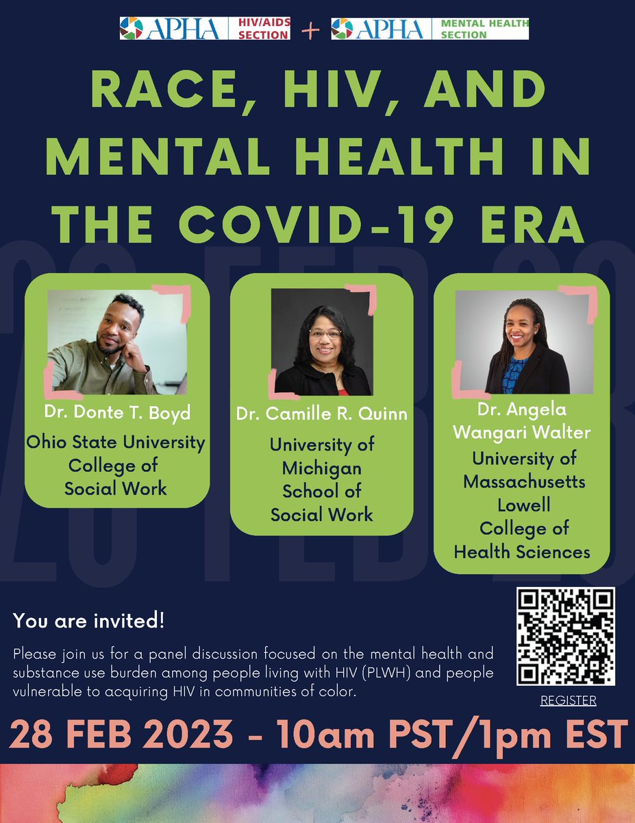 APHA HIV/AIDS Section tweet media