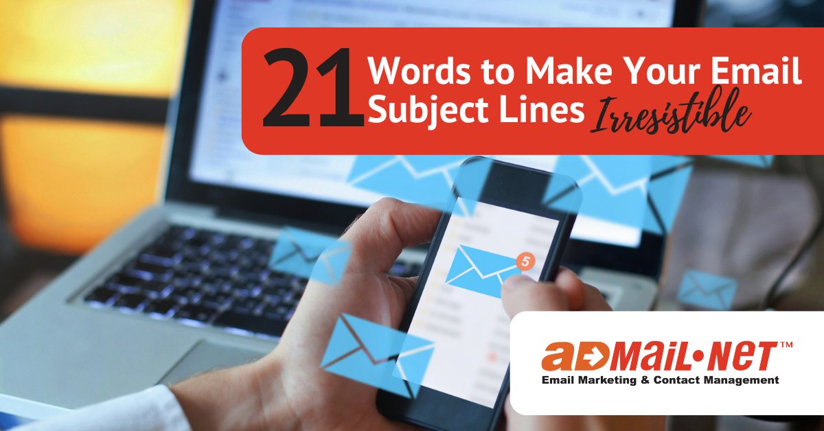 Ever wonder what would make your emails stand out from the crowd? 📧
Read below to find out the most attention-getting subject lines for your marketing needs! bit.ly/3wuXx6G
#EmailMarketing #emailmarketingtips #emailmarketingstrategy #subjectlines #admail