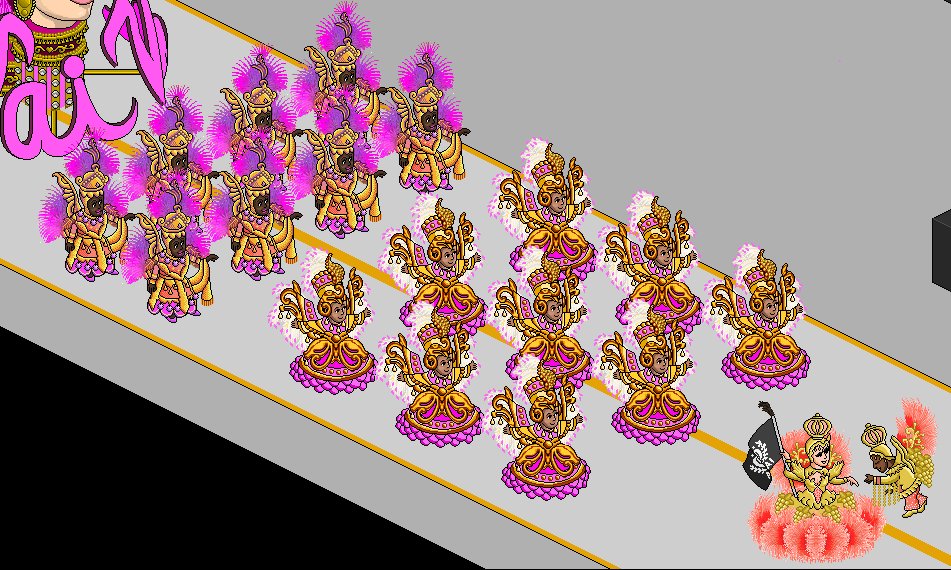pixelplushb's tweet photo. Magnífico (adjetivo) que é grandioso, imponente; suntuoso, rico; de beleza radiante.
A adm não tem outro adjetivo para definir o que foi esse início >magnífico< da Vai Vai do Habblet! 🥳💙
#PixelFolia #habblet https://t.co/kyX4qTRnA8