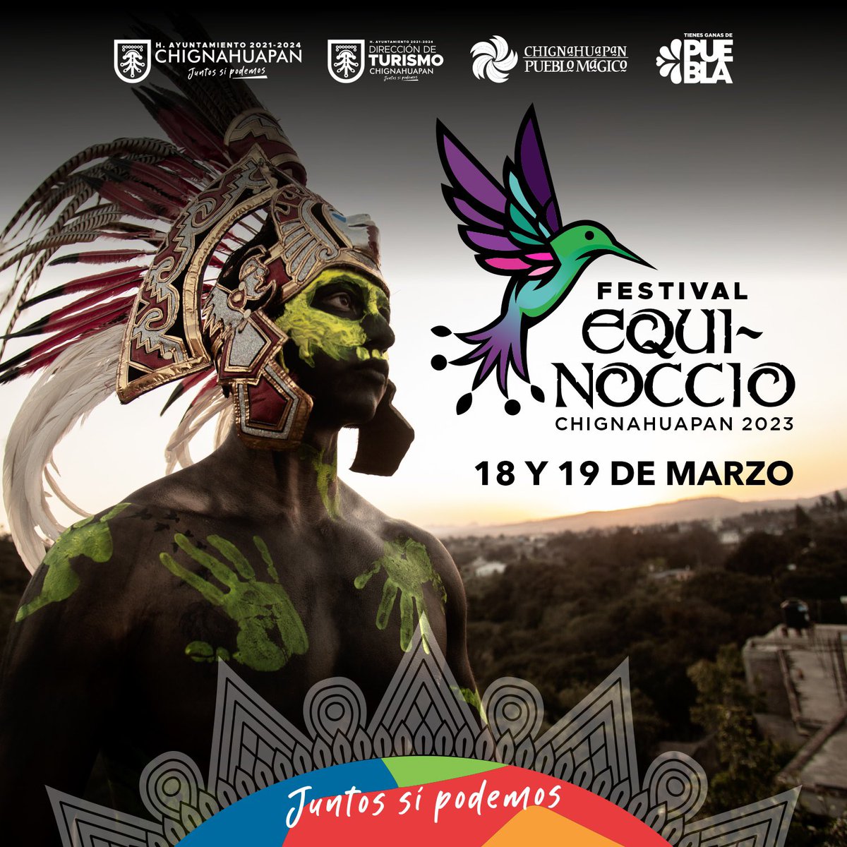 LorenzoRiveraN's tweet photo. Estamos a unos días de vivir el Equinoccio Chignahuapan 2023. Los esperamos el 18 y 19 de Marzo con un gran espectáculo y variedad de actividades. https://t.co/gW1xNJxzc5