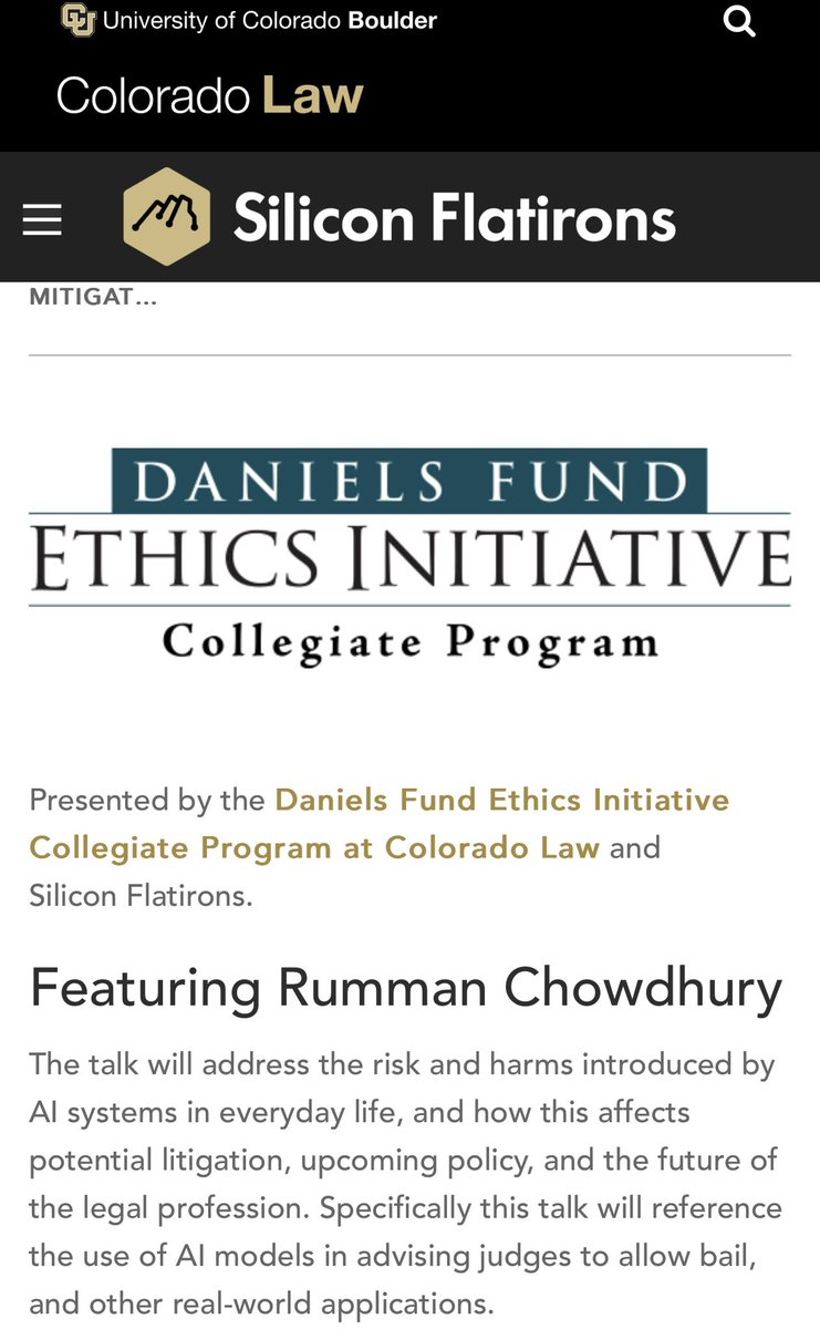 christinayiotis's tweet image. Building #AI Responsibly: Understanding &amp;amp; Mitigating Risks of AI Systems Lecture Series: “Paradox of Transparency” by @ruchowdh General Partner/Co-Founder, Parity Responsible Innovation Fund @cuboulder Associate Professor @cfiesler #AlgorithmicAudit #Transparency #Accountability