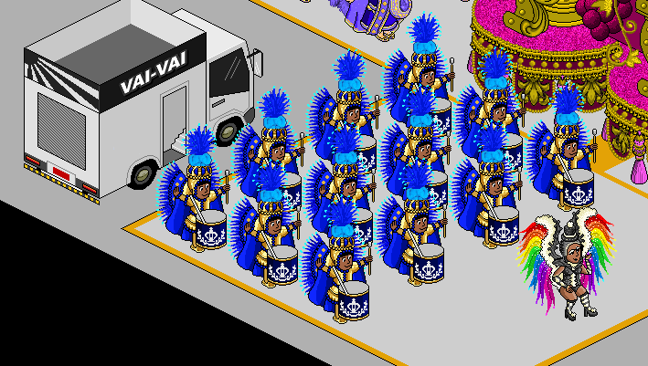 pixelplushb's tweet photo. Magnífico (adjetivo) que é grandioso, imponente; suntuoso, rico; de beleza radiante.
A adm não tem outro adjetivo para definir o que foi esse início >magnífico< da Vai Vai do Habblet! 🥳💙
#PixelFolia #habblet https://t.co/kyX4qTRnA8